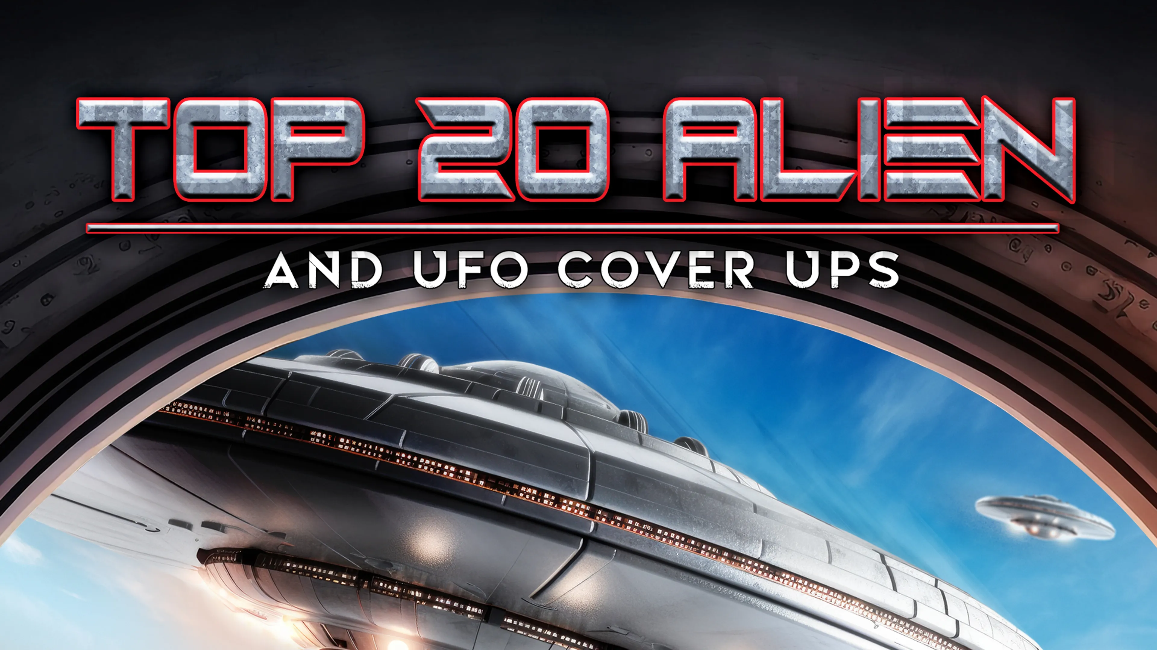Top 20 Alien and UFO Cover Ups poster